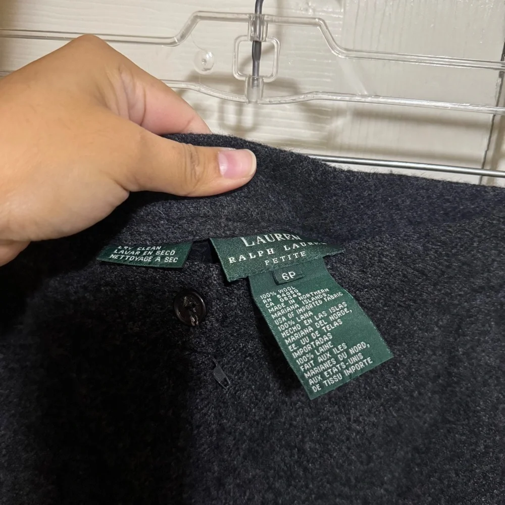 Ralph Lauren elegant charcoal